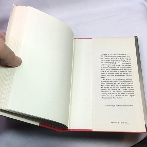Childhood's End by Arthur C. Clarke Book Club Edition Hardcover BCE 1953 - Picture 9 of 9